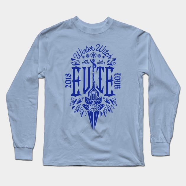 Evie (dark) Paladins Champion Logo Long Sleeve T-Shirt by dcmjs